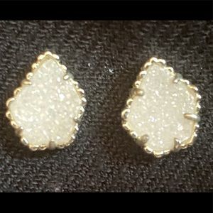 Kendra Scott Iridescent Drusey earrings